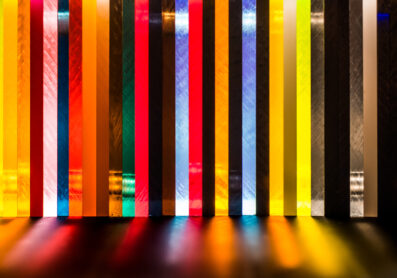 Light,Through,Stack,Of,Different,Colours,Cast,Acrylic,Sheet
